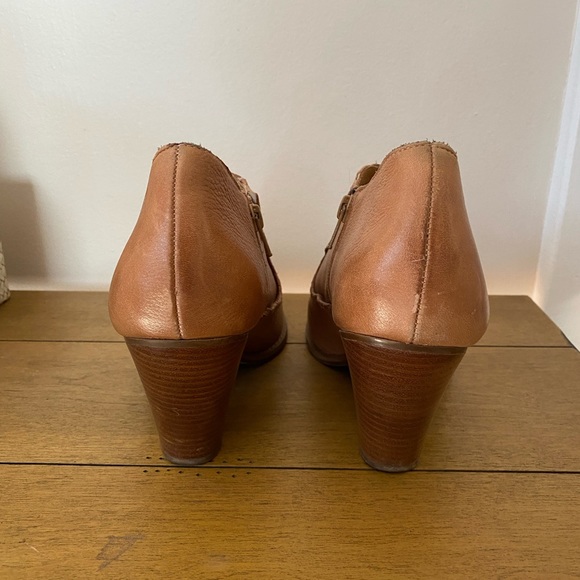 Jack Rogers Brown Leather Booties. Size 10 - Picture 4 of 5